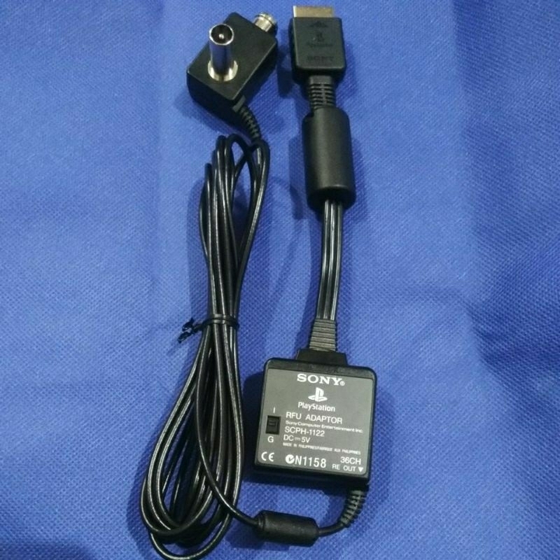 CABLE RFU ADAPTOR FOR SONY PLAYSTATION  PSX PS ONE PS1 PS2 KABEL RF  UNTUK PSX PS1 PS ONE PS2 SUPPOR