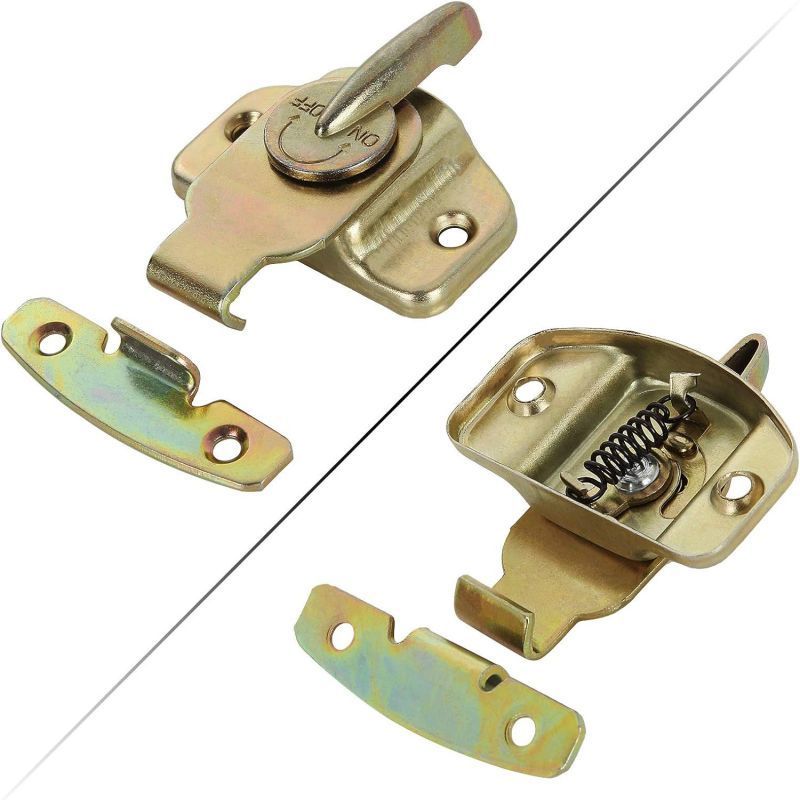 4pcs/set kunci pintu geser sliding Table Lock grendel pintu sleding kunci pintu sliding gerendel