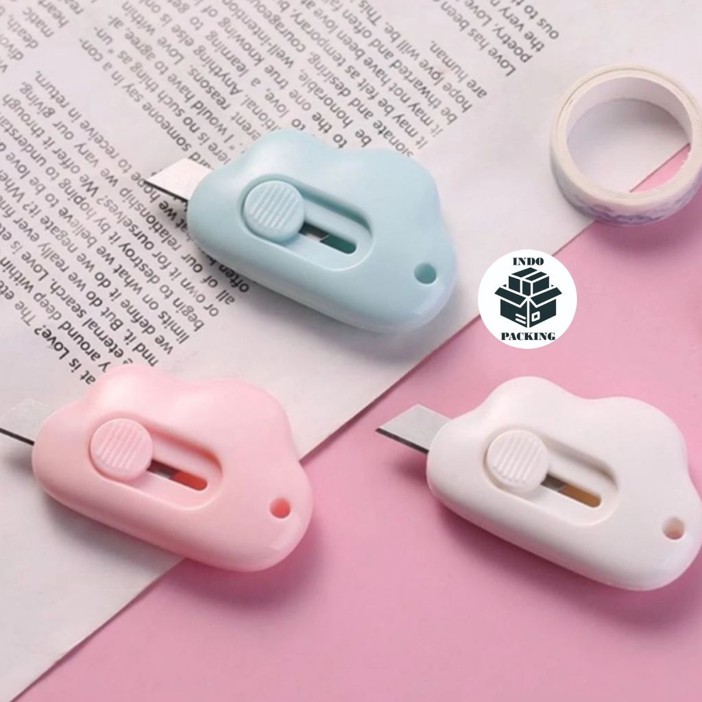 

Cutter Lucu / Kater Pemotong Kertas / Kuter Mini / Silet