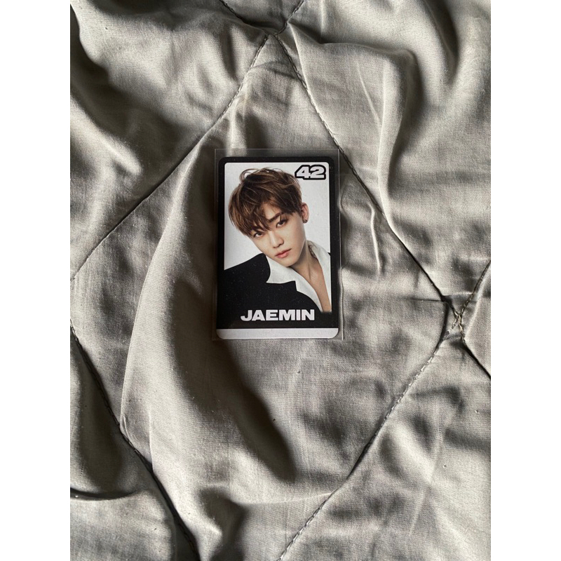 Jaemin Trading Card Glitch Mode BnW Jaemin Photocard