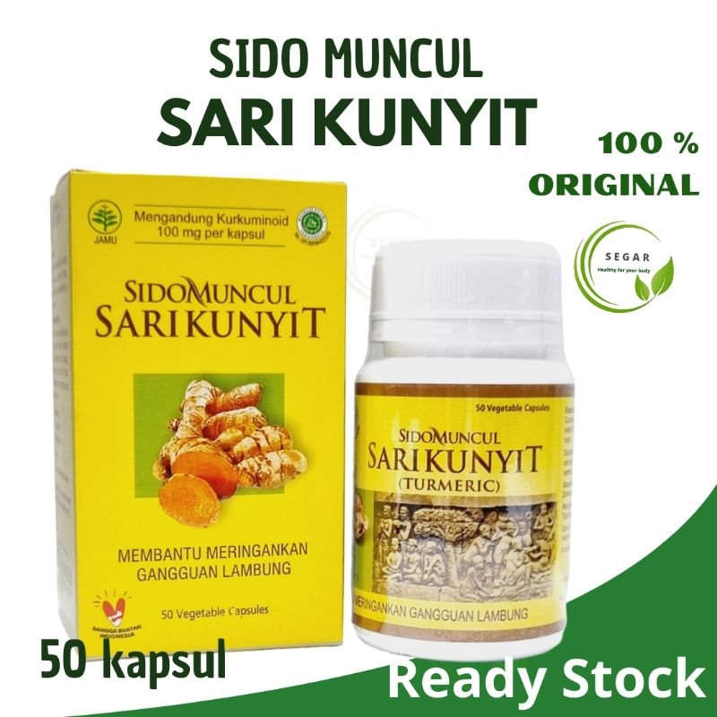 

Sari Kunyit Sido Muncul Membantu Meringankan Gangguan Lambung