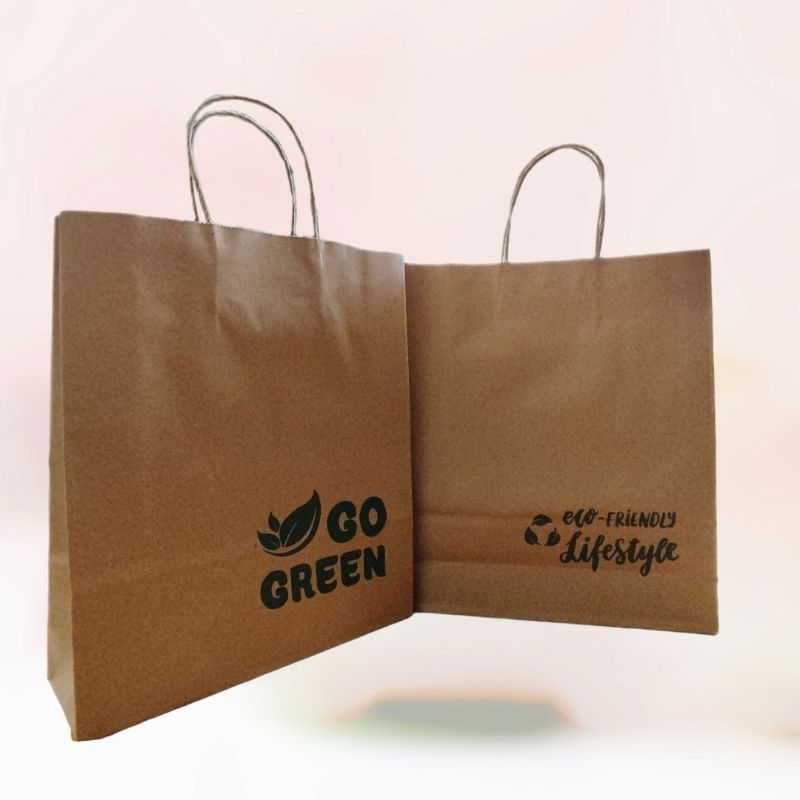 

Paper bag packing kado go-green (29×24×8cm), 1pcs