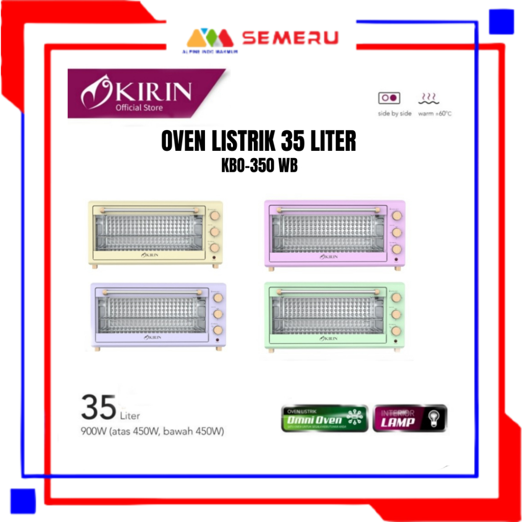 KIRIN OVEN LISTRIK 35 L KBO-350 WB