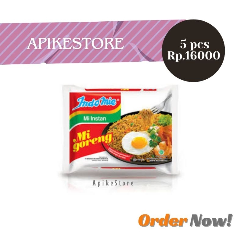 

Indomie Goreng Bundling 5 pcs