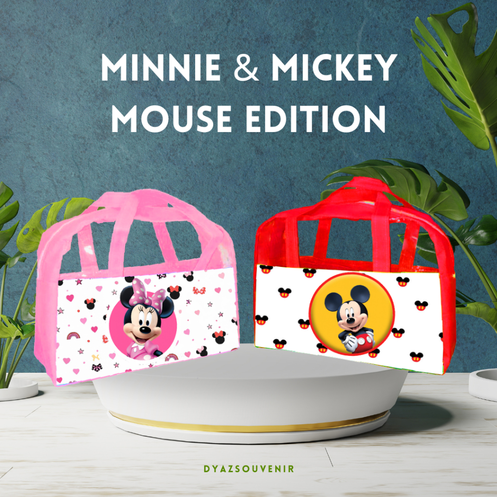 

Tas Birthday Mickey mouse Minnie Mouse Goodiebag Ultah New Stylish