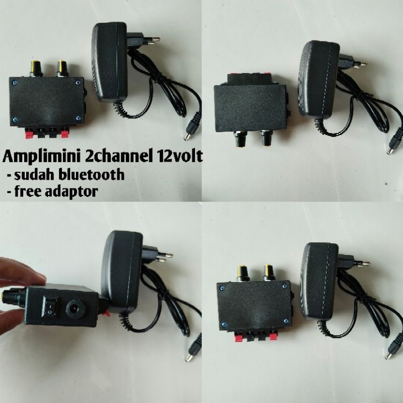 power amplifier mini no 1 bluetooth 12volt