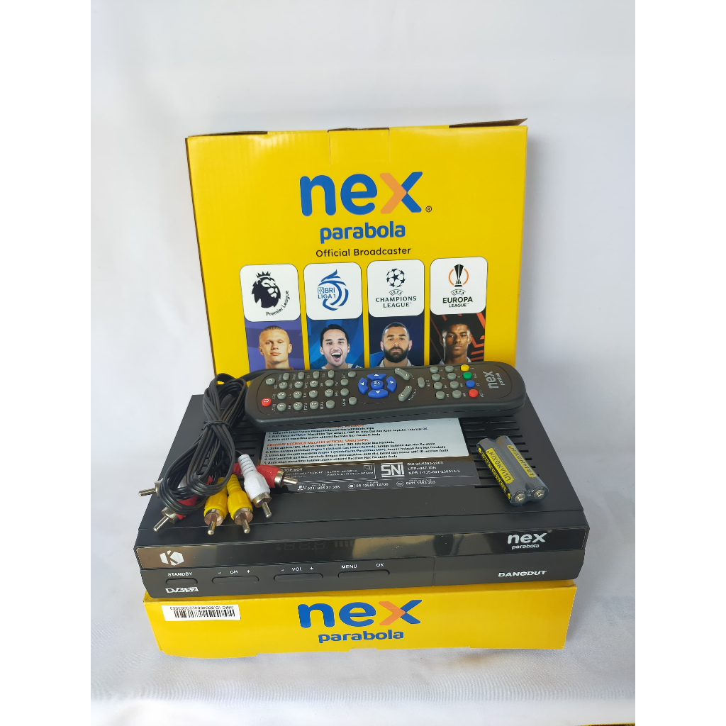 Receiver Nex Parabola Kuning