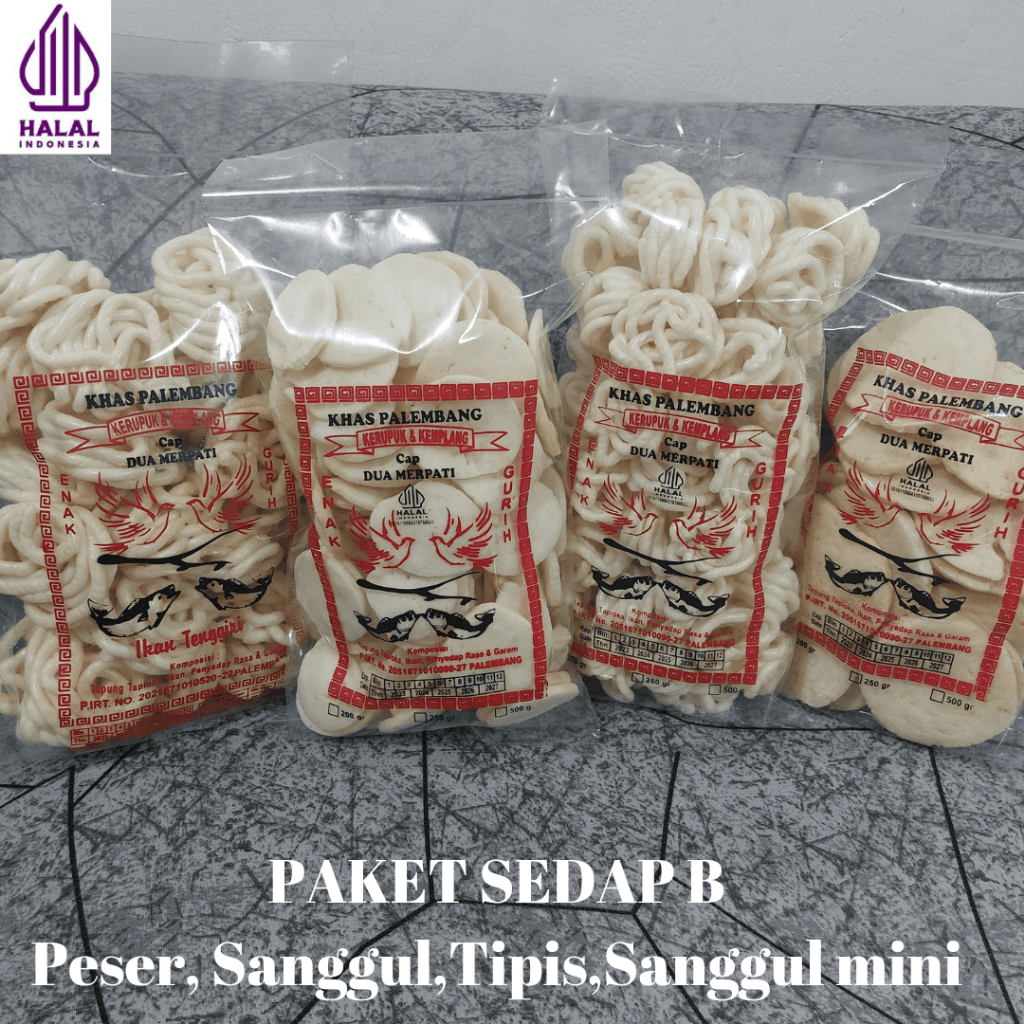

PAKET SEDAP B MIX 4 BUNGKUS [PESER, SANGGUL, TIPIS, SANGGUL MINI]