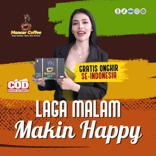 

Mo0nceerr Coffee Minuman Herbal Penambah Stamina 2 Sachet