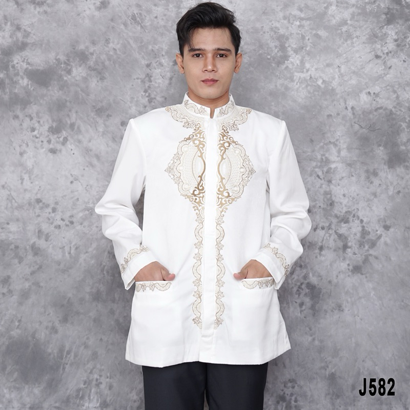 Jas Koko Bordir Salafy J582