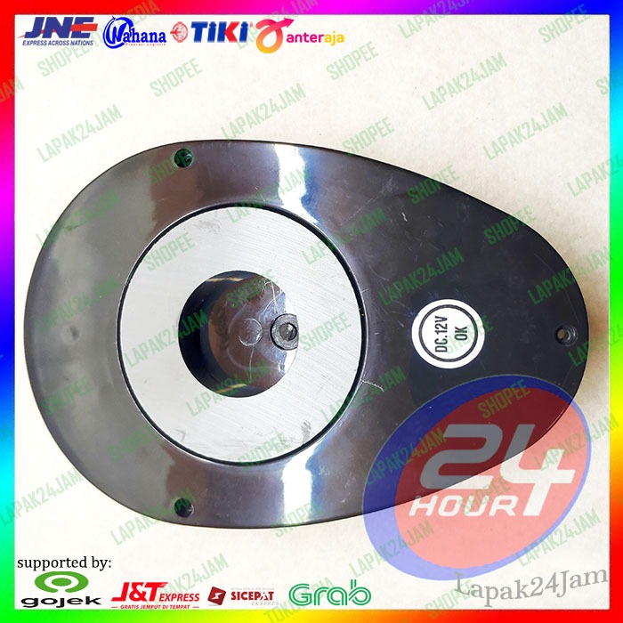 Tatakan lampu blitz kojek, base plate lampu rotary, rumah lampu blitz kojek