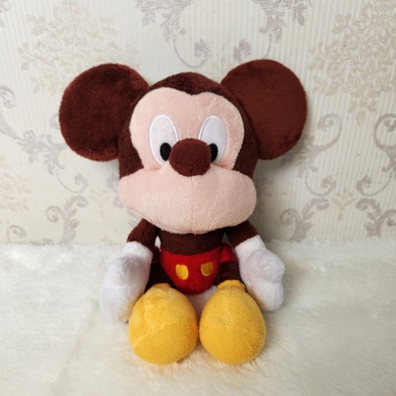Preloved Boneka Disney Plushes Mickey Minnie Mouse Goofy Marie Cat Tiger Daisy Duck