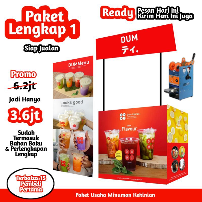 

PAKET USAHA MINUMAN DUM DUM