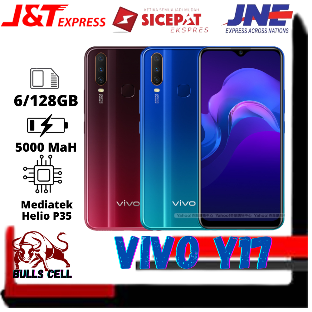 VIVO Y17 6/12823 BARU DAN TERSEGEL BERGARANSI 12 BULAN ANTI RIBET DAN DIJAMIN AMANAH