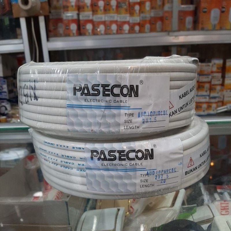 KABEL LISTRIK NYM 2X1,5  2X2,5 mm 20 Yard Per Roll