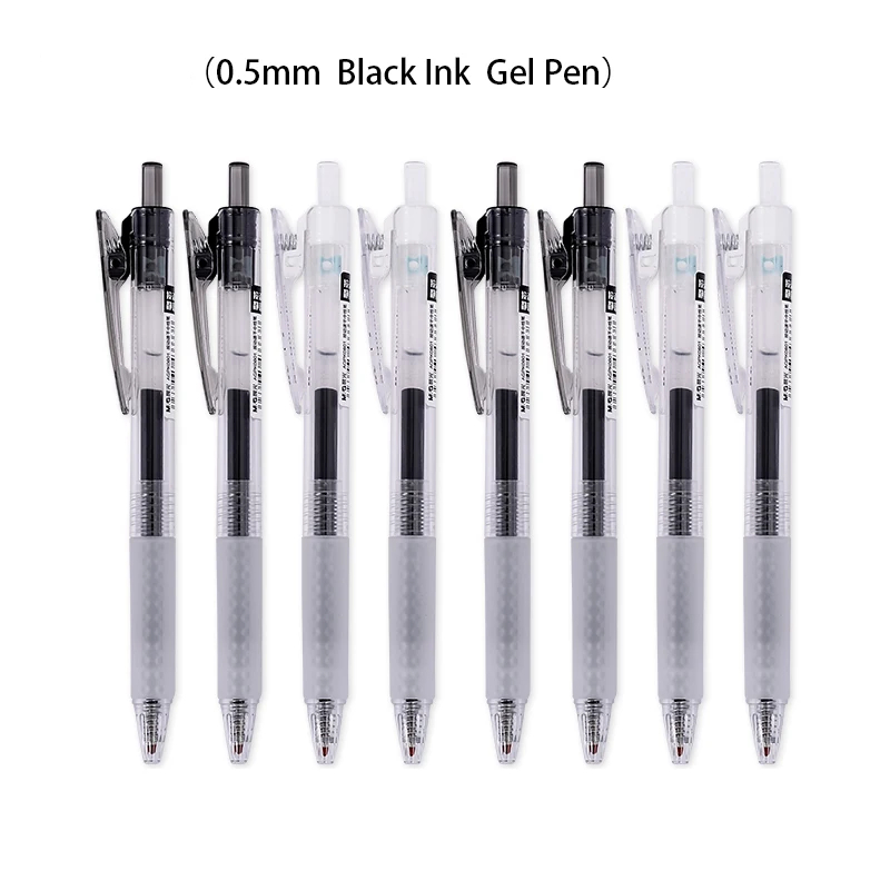 

Pulpen M&G AGPK0801 Retractable Gel Pen 0.5mm Fast Drying Black 12pcs