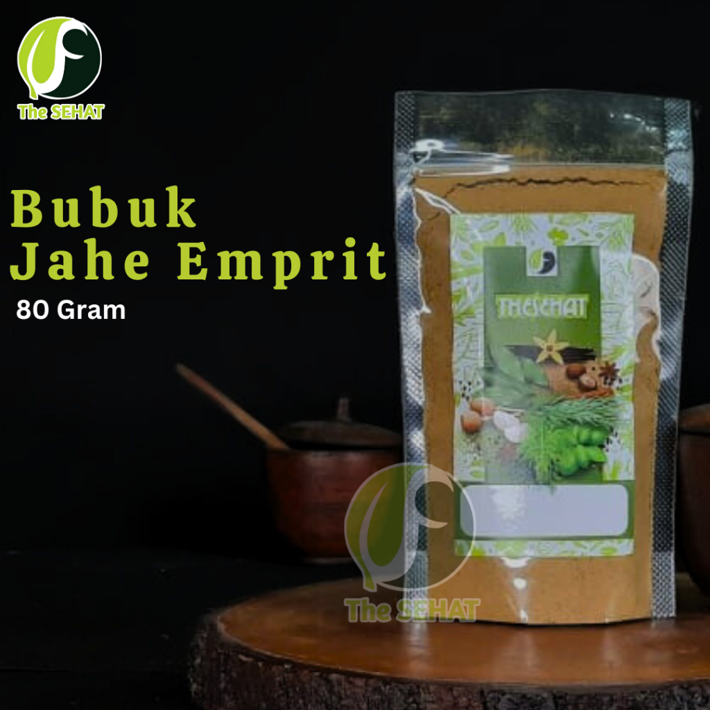 

TheSehat Bubuk Jahe Emprit Murni Segar Minuman Jamu Rempah Bubuk 80gr