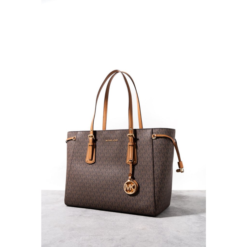 MICHAEL KORS Voyager medium logo tote bag