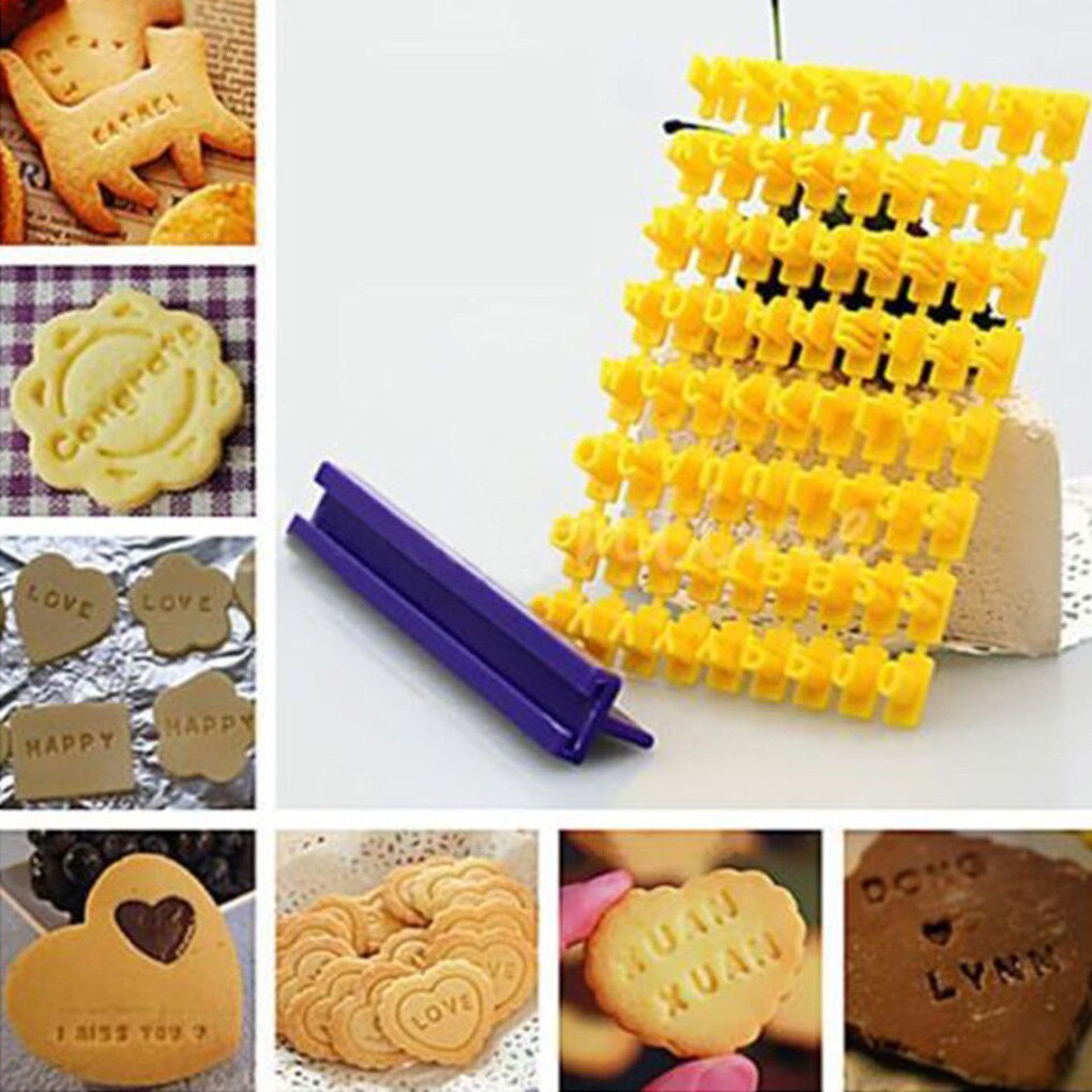 

Stempel huruf ucapan kue kering fondant cookies letter stamp embossing tool foodgride