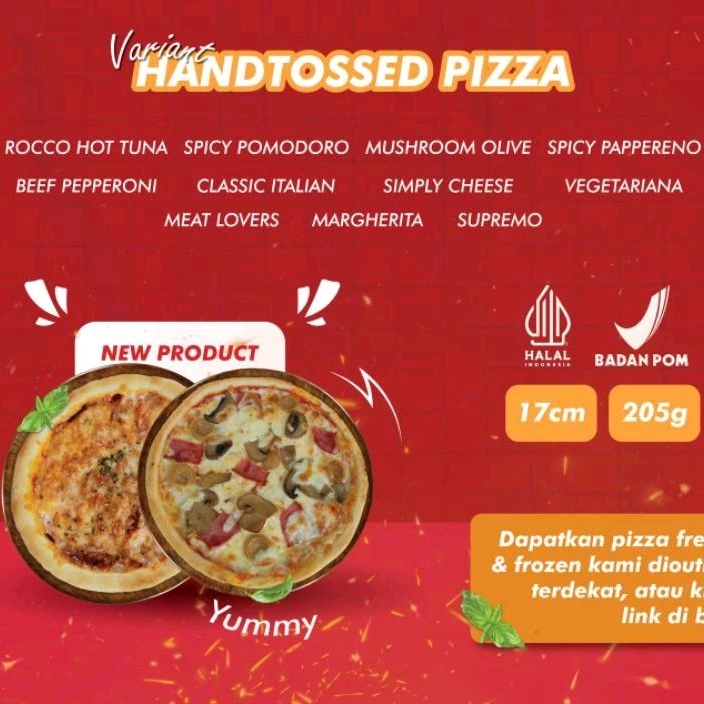 

Pizza Frozen Handtossed