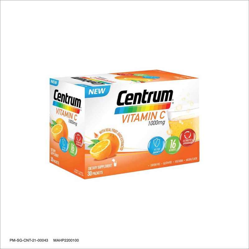 Centrum Vitamin C 1000mg, 30 packets (SINGAPORE)
