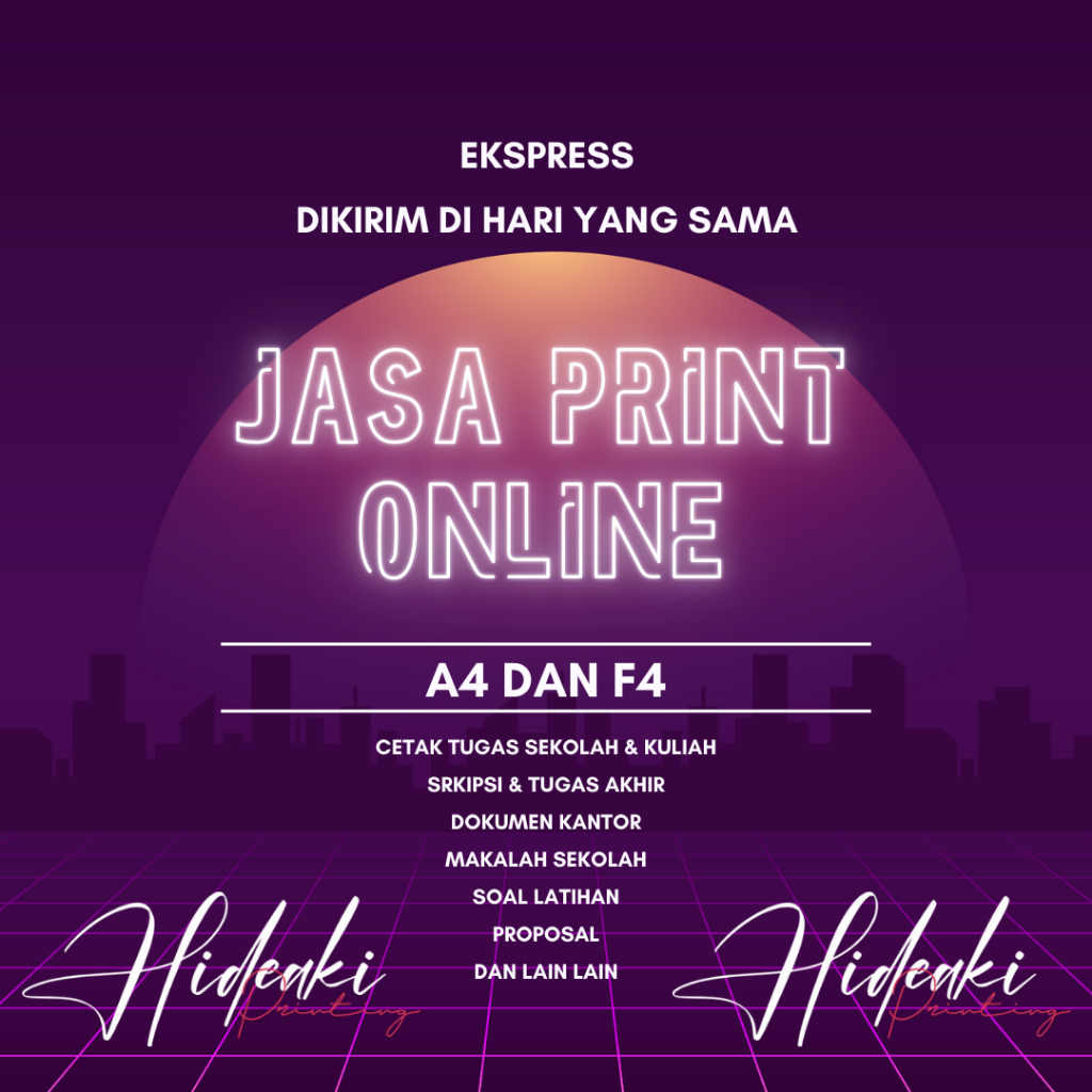 

PRINT ONLINE EKSPRESS HVS A4/FA 75gsm