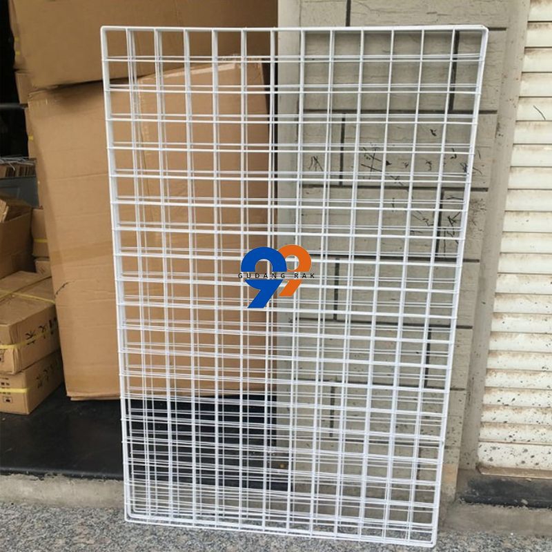 Kawat Ram - Rak Display Aksesoris HP - Rak Gantung putih