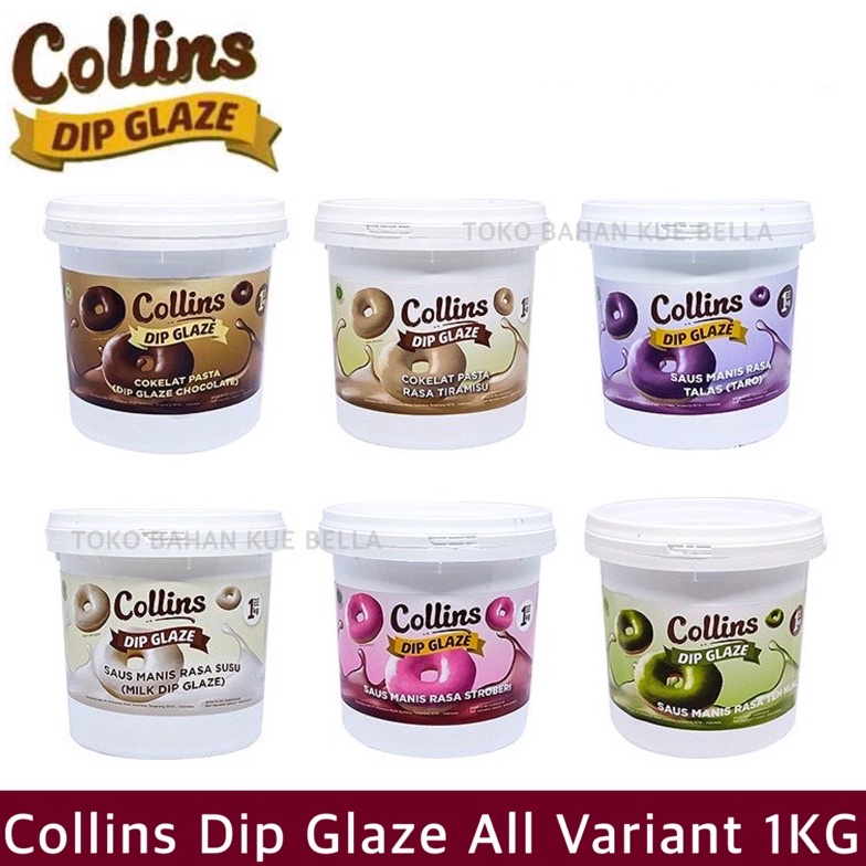 

ART K3N COLLINS DIP GLAZE 1KG Topping Donat Coklat Lumer