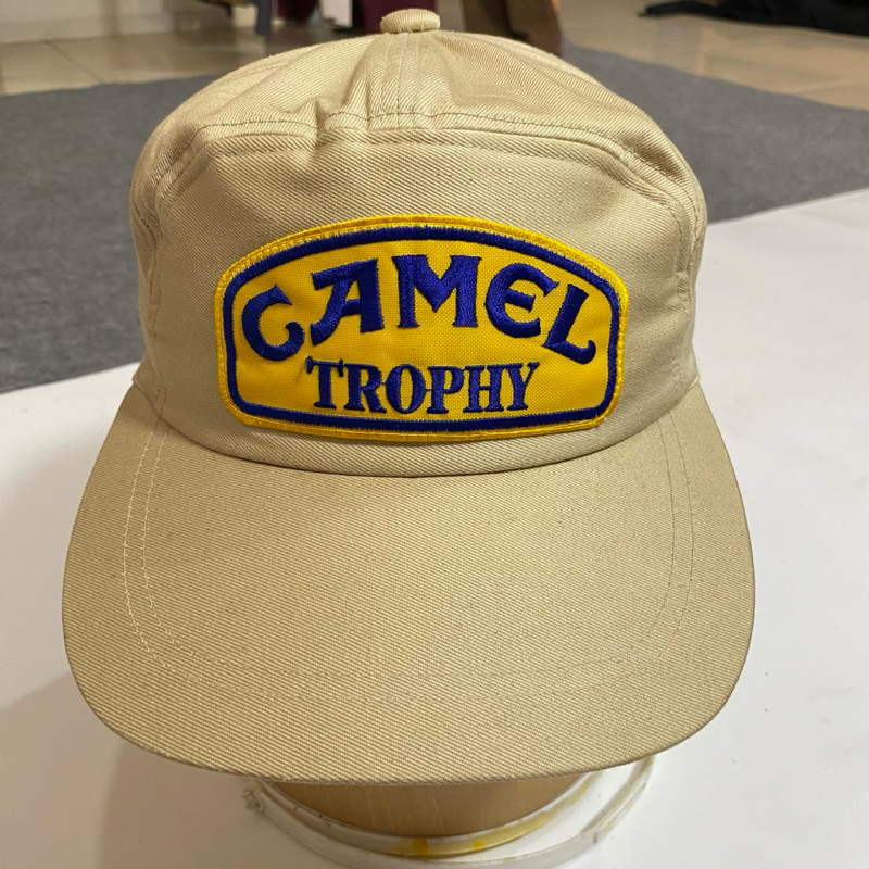 Topi Rope Hat Camel Vintage