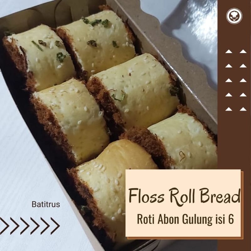 

Roti Abon Gulung isi 6