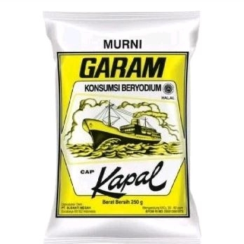 

Garam Cap Kapal Garam 250 gram Garam Masakan