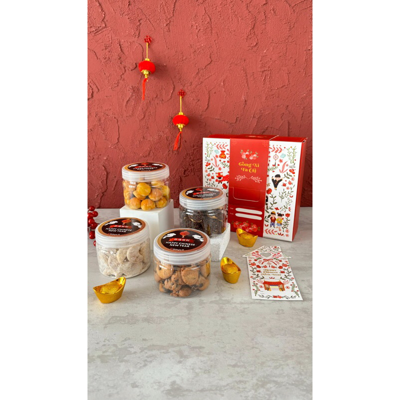 

Hampers Imlek CNY Gift Nastar Putri Salju Cookies