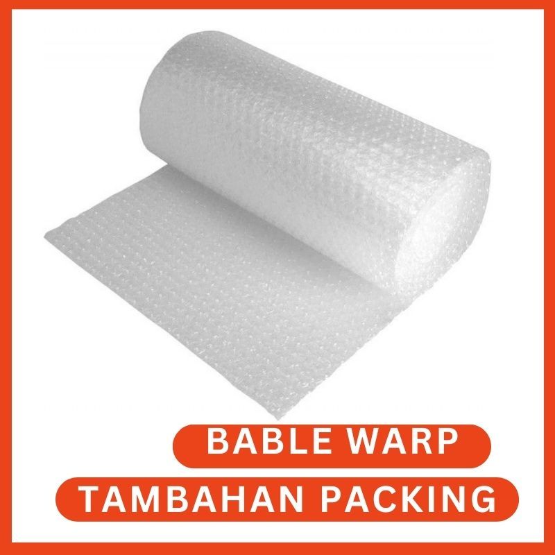 

BABLE WARP TAMBAHAN PACKING PAKET LEBIH AMAN