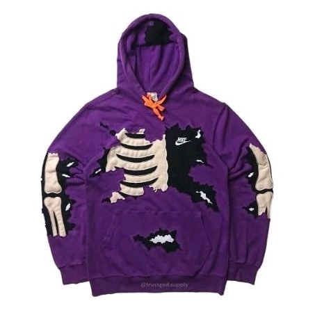 REWORKED NIKE SKELETON HOODIE