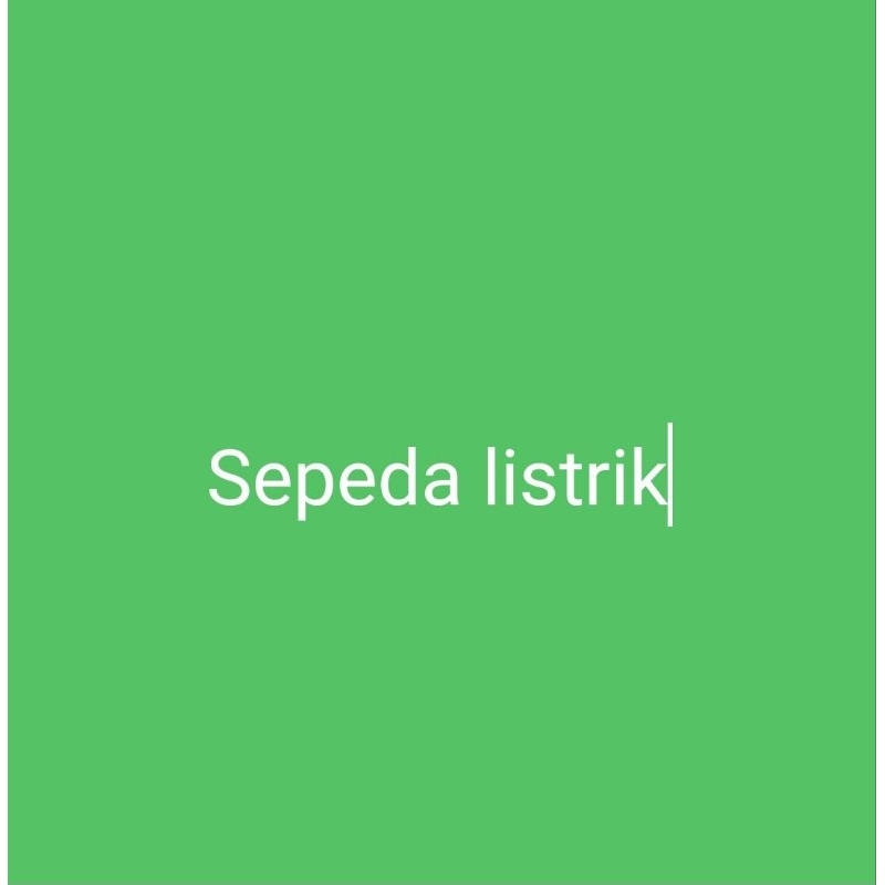 Sepeda listrik uwinfly R7s