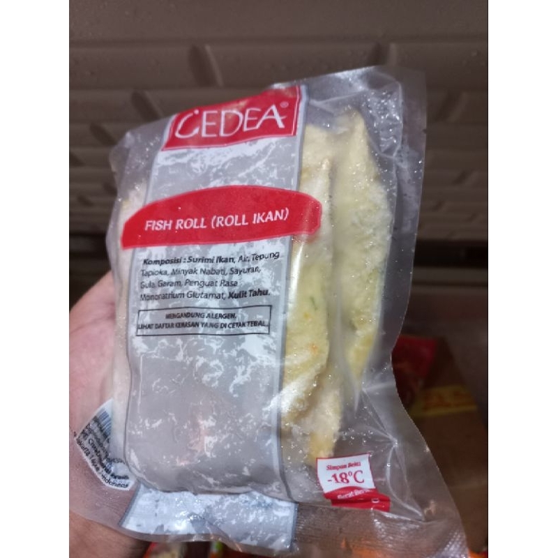 

Fish Roll Cedea 250g | Roll Ikan | Nugget Enak | Nugget Murah