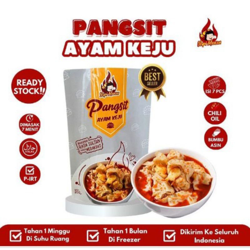 

Pangsit Ayam Keju NYAI MERCON