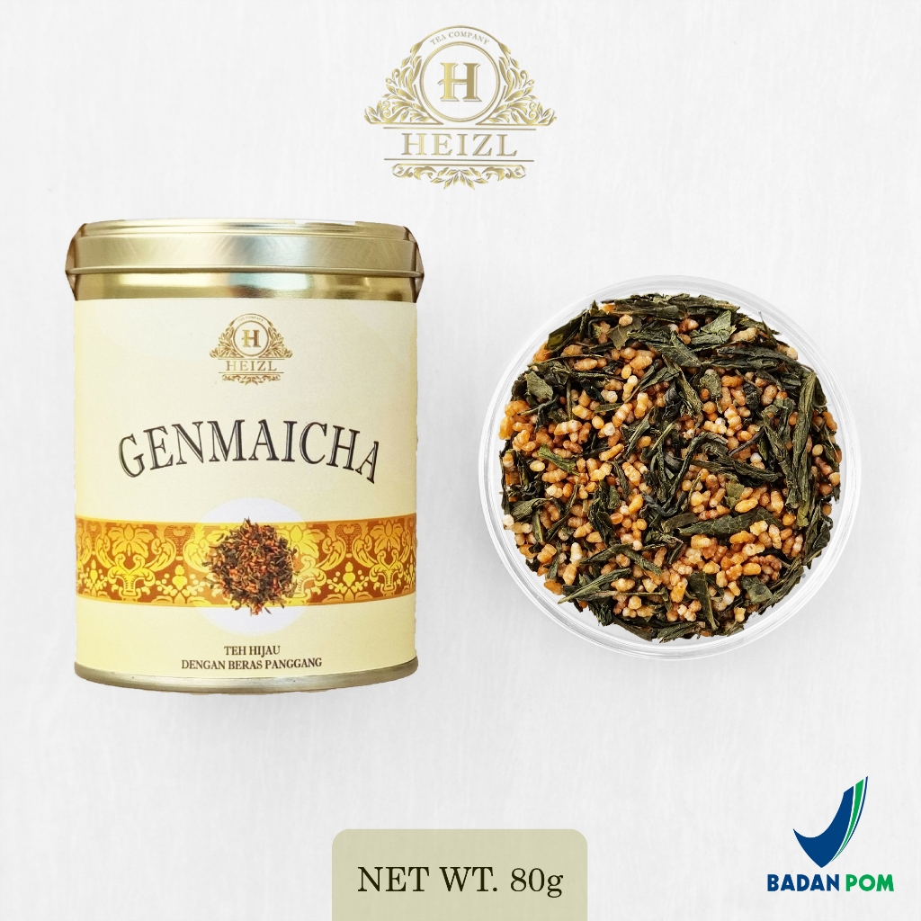 

HEIZL Genmaicha Japanese Green Tea + Brown Rice ( Teh Hijau Beras Jepang ) Corn Tea