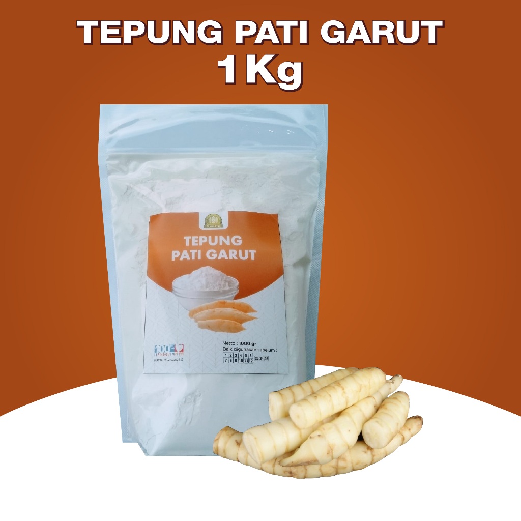 

Tepung Pati Garut Asli /Pati Irut/ Umbi Sagu Garut Obat Asam Lambung 1 kg