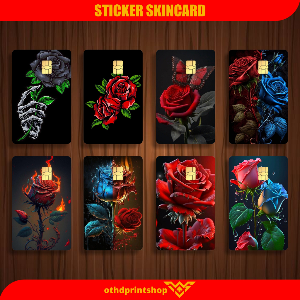 

Stiker Atm Sticker Garskin Kartu Atm Skin Card Sticker Pelindung Kartu Skincard ATM SIM KTP E-MONEY