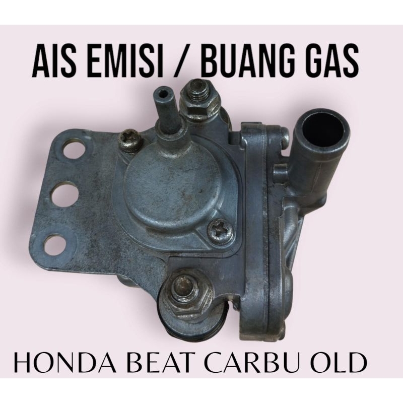 ais emisi buang gas honda beat carbu karbu old
