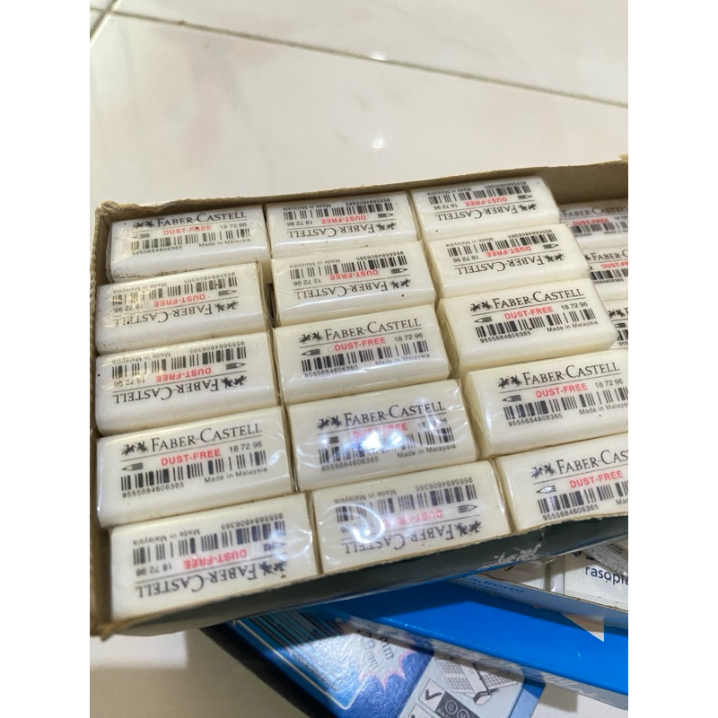 

Penghapus Eraser Faber Castell Putih Kecil B40 / Penghapus kertas faber castell