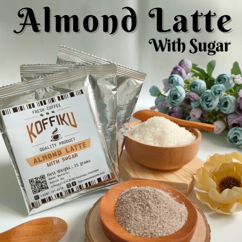 

KOFFIKU Kopi Instan ALMOND LATTE WITH SUGAR 25 gram