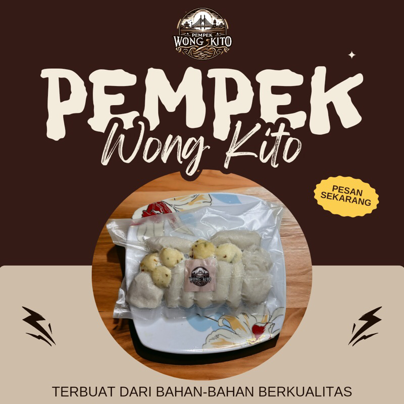 

Paket 10 Pcs Pempek Ikan