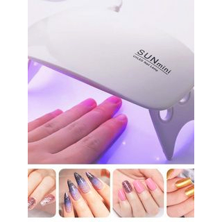Pengering Kutek / Lampu Pengering Kutek Gel Lampu LED UV Mini 6W/24W Portabel Nail Dryer