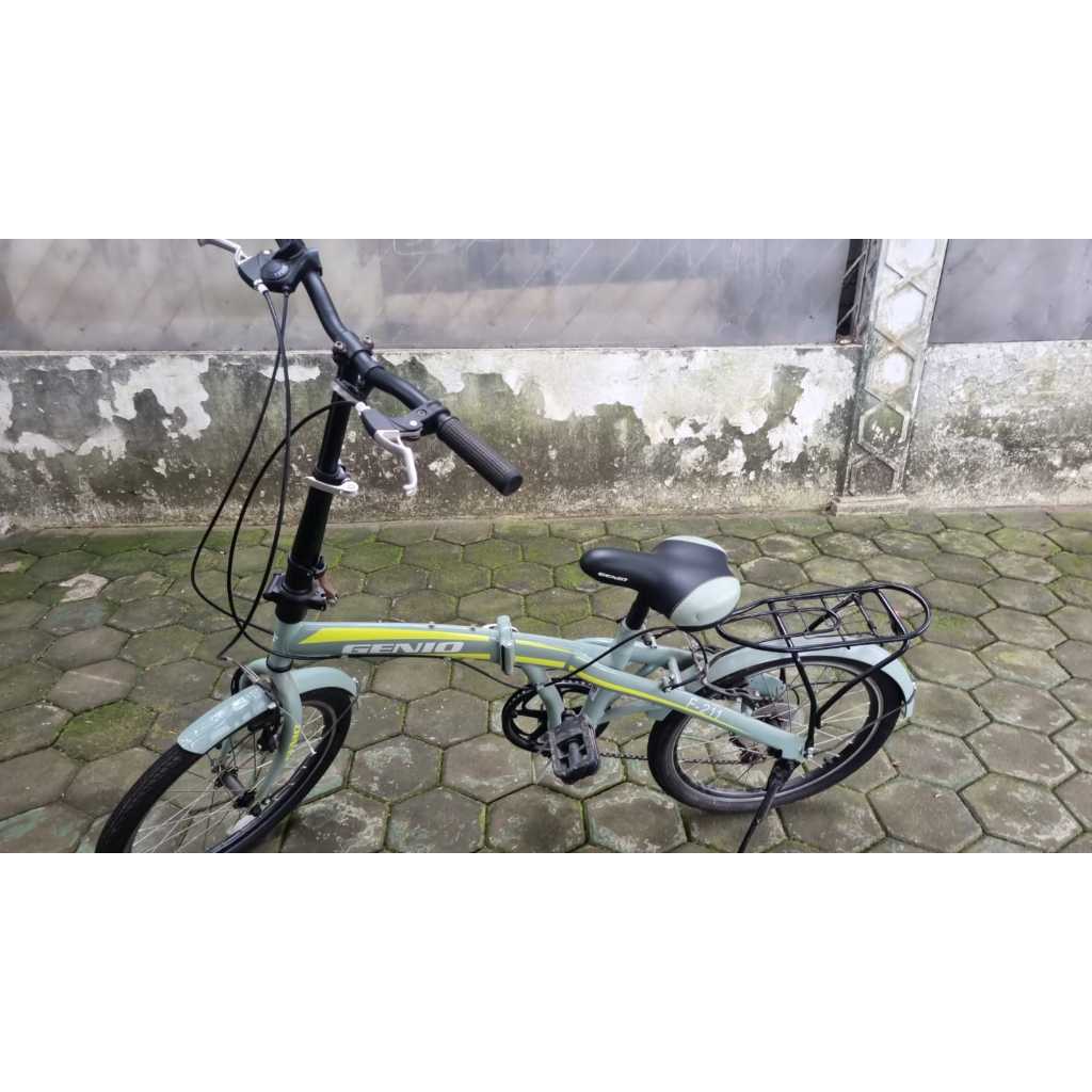 sepeda lipat genio /preloved