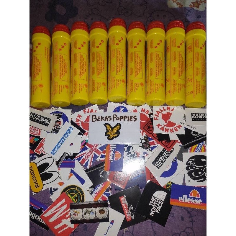 

Stiker Casual Football Brand Random *beli 20pcs free 5pcs*