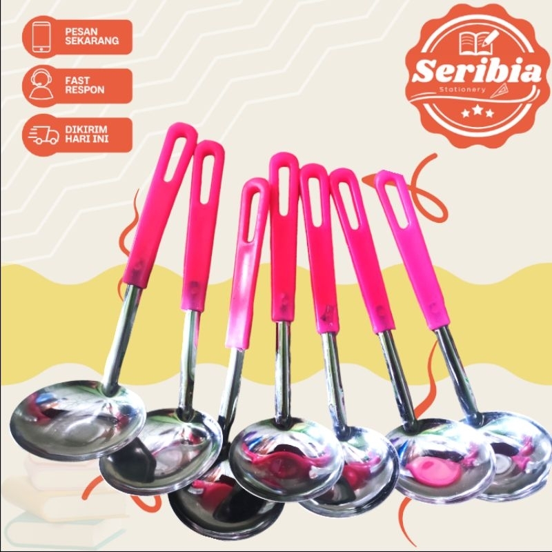 IRUS SAYUR/ CENTONG IRUS MASAK/ IRUS STAINLESS SAYUR/ IRUS