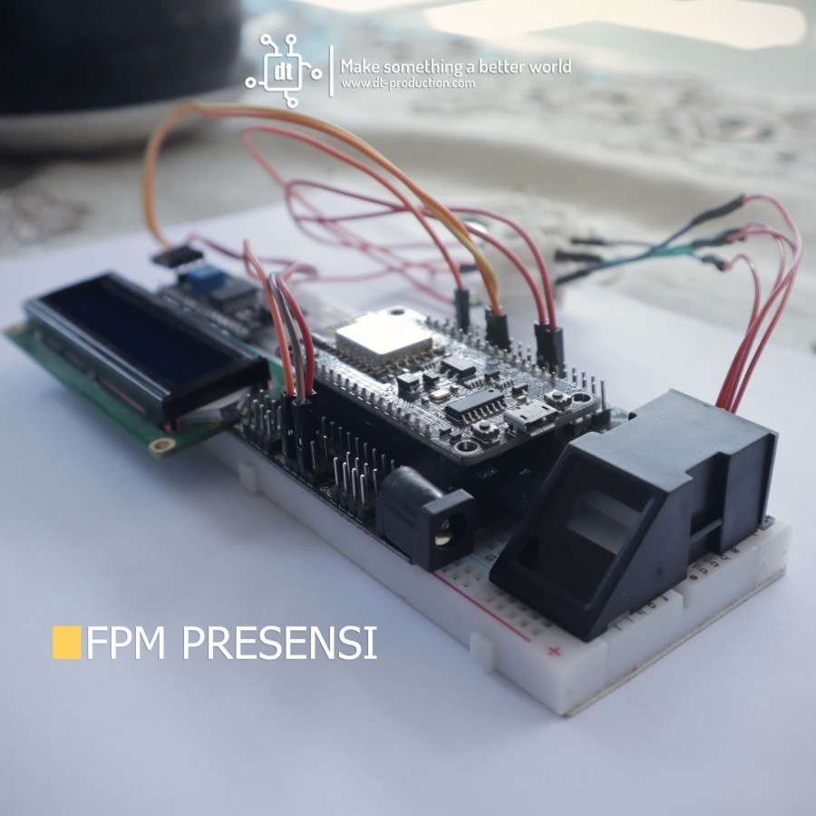 IoT Absensi Fingerprint Telegram dan NodeMCU