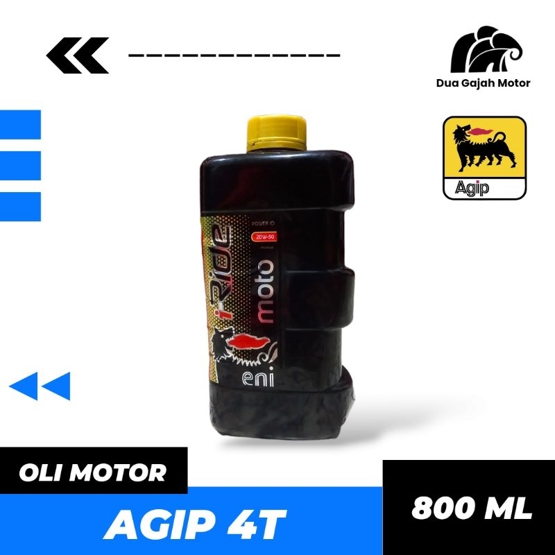 OLI MESIN MOTOR AGIP-ENI 4T 800 ML